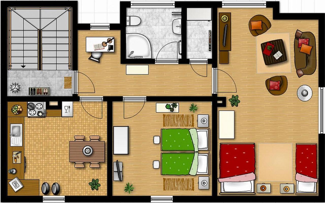 Haus Homann-Schneider, Apartment Stefan Wetter  Esterno foto